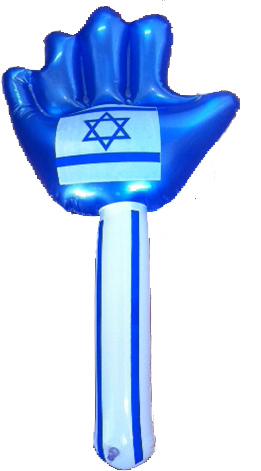 מתנפח כאפה דגל ישראל ענק - 1.1 מטר