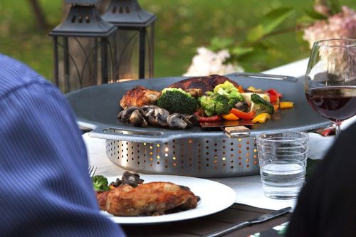 מגש צלייה מוריקה, קוטר 38 ס