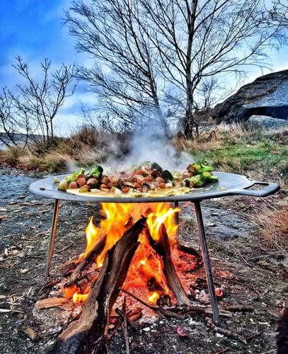 מגש צלייה מוריקה, קוטר 58 ס