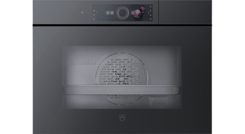 תנור בנוי V-ZUG TopClean דגם  Combair V6000 45 AutoDoor מסך צבעוני 45 ס