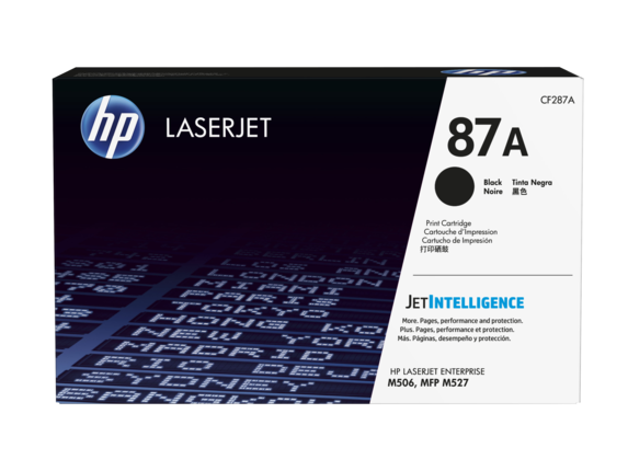 טונר מקורי בשחור HP 87A  LaserJet CF287A 