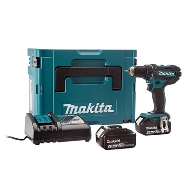 מברגה/מקדחה 18V + שתי סוללות 5.0AH