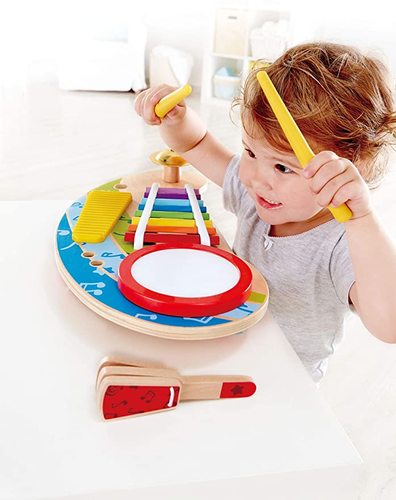 סט מיני תזמורת לפעוטות 4 חלקים