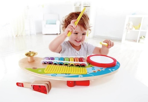 סט מיני תזמורת לפעוטות 4 חלקים