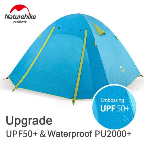 אוהל טיולים  קל משקל ל 3 אנשים  אטום למים NATUREHIKE P SERIES 3