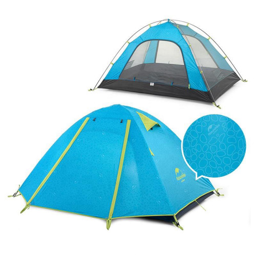 אוהל טיולים  קל משקל ל 3 אנשים  אטום למים NATUREHIKE P SERIES 3