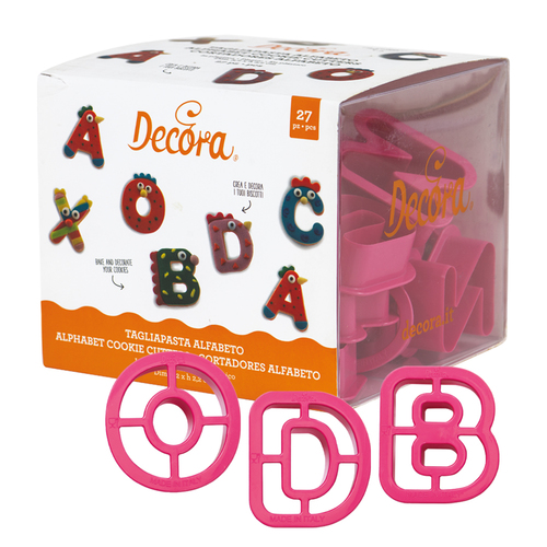 סט חותכני  Decora ABC 