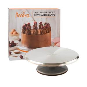 צלחת מסתובבת נירוסטה DECORA