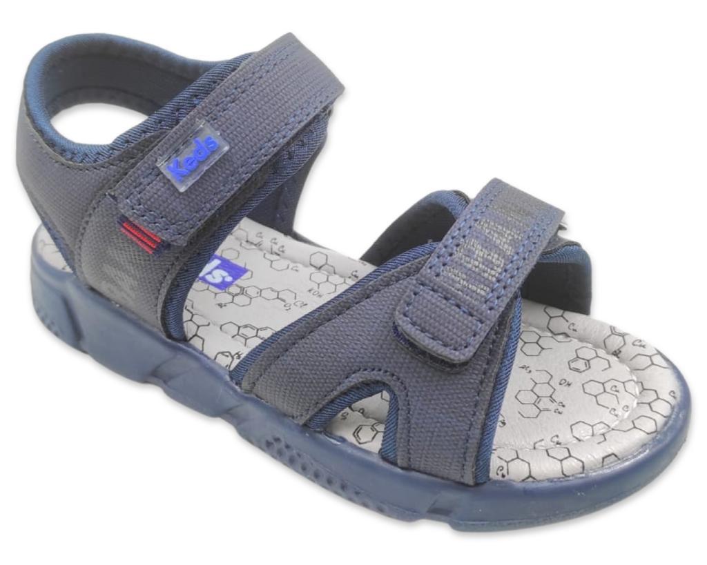 Keds - קדס סנדלים לבנים בצבע שחור 202203BLK מידות 31-36