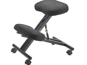 כיסא ברכיים ד"ר גב Ergonomic בד