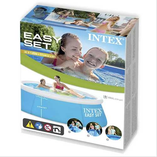 בריכה עגולה מתנפחת מסדרת Easy Set בקוטר 1.83 מטר 28101