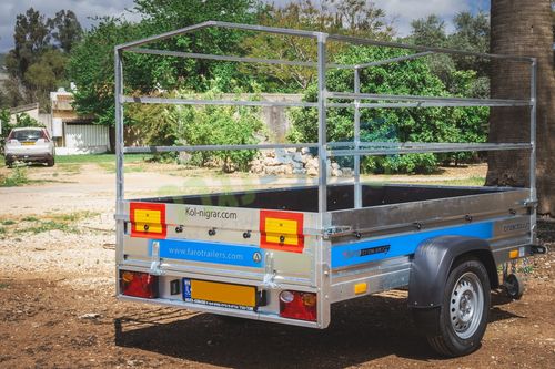 נגרר פתוח 2.2X1.4 למשקל 750 ק
