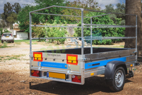 נגרר פתוח 2.2X1.4 למשקל 600 ק