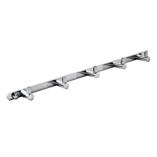 קולב מגבות 5 מתלים Loft (קידוח) מתוך קולקציית קולבים ומתלים למגבות (מבט מהצד) - איכות פרימיום בלתי מתפשרת ואחריות מלאה