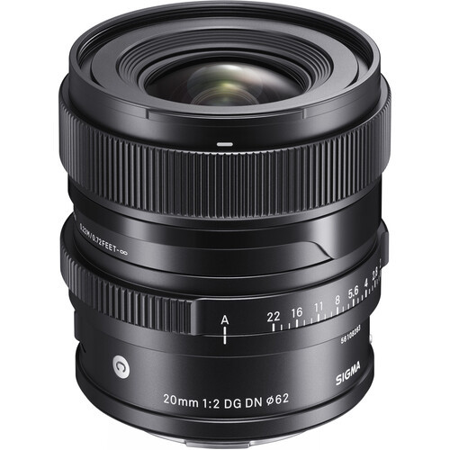 Sigma 20mm F2.0 DG D רשמי