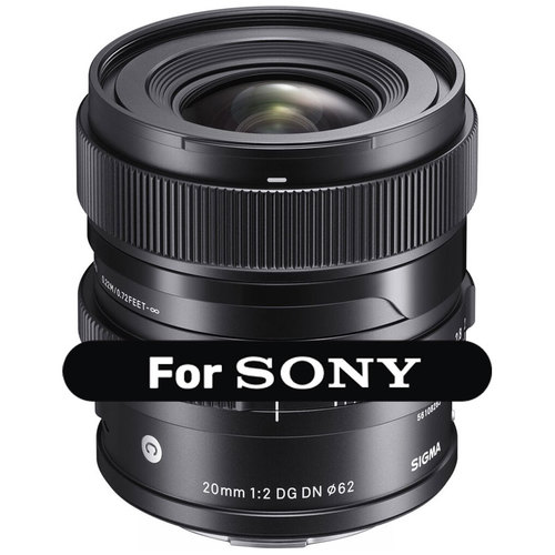 Sigma 20mm F2.0 DG D רשמי