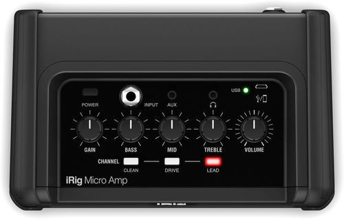 מגבר גיטרה חשמלית iRig Micro Amp מבית IK Multimedia