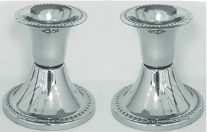 זוג פמוטים ניקל גובה 7 ס''מ