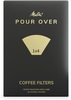 נייר סינון לקפה פילטר מליטה 104 Melitta filter bags pour over אריזה שחורה