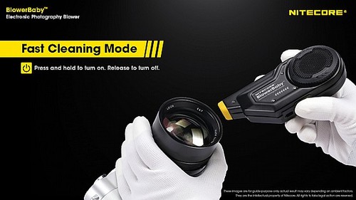 מפוח אוויר נטען לניקוי עדשות ומצלמות