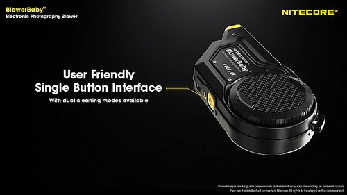 מפוח אוויר נטען לניקוי עדשות ומצלמות