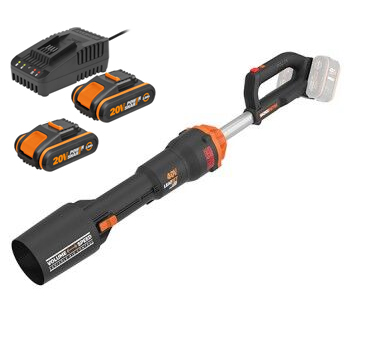 מפוח עלים נטען 40V + שתי סוללות 2.0AH