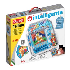 משחק התאמת תמונה פאולינו PALLINO עם כדורים צבעונים  כולל 6 קלפי משחק
