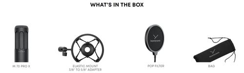 זוית נוספת Beyerdynamic M 70 PRO X Dynamic broadcast microphone