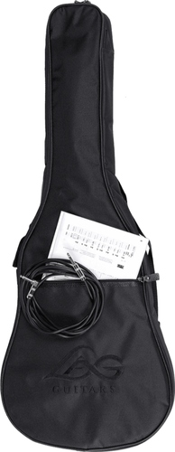 זוית נוספת Lag Auditorium Slim Acoustic Guitar Bag