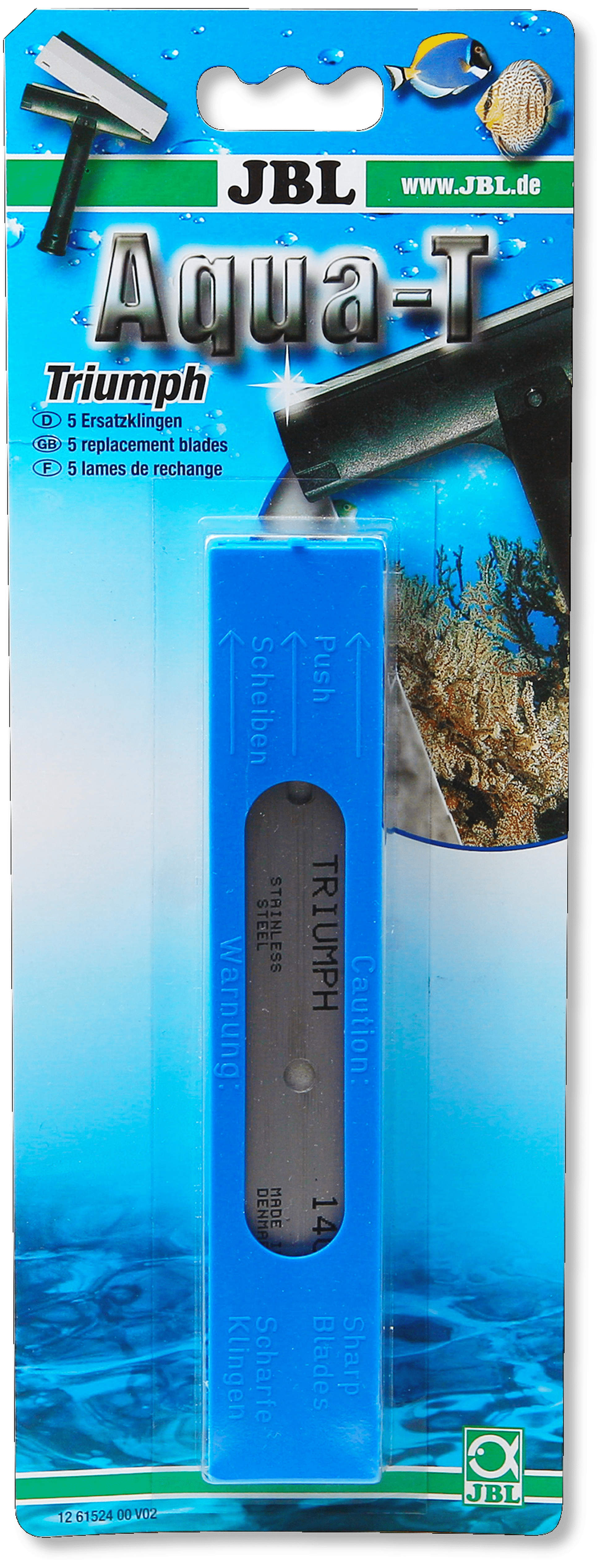 חבילת 5 להבים לסקרפר JBL TRIUMPH Spare Blade