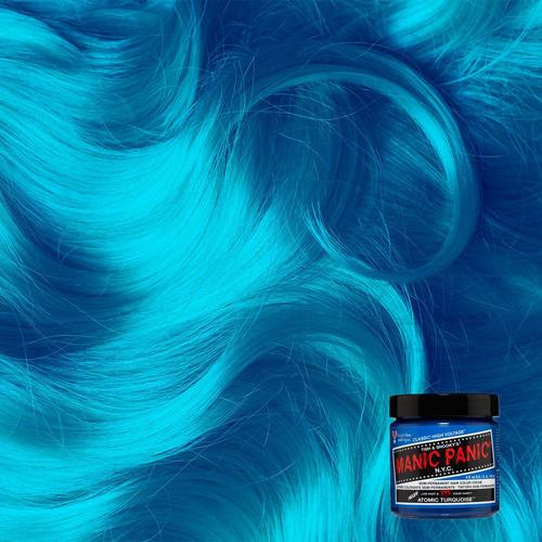 צבע בסיס מים מאניק פאניק - MANIC PANIC Atomic Turquoise