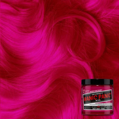 צבע בסיס מים מאניק פאניק -MANIC PANIC Hot Hot pink