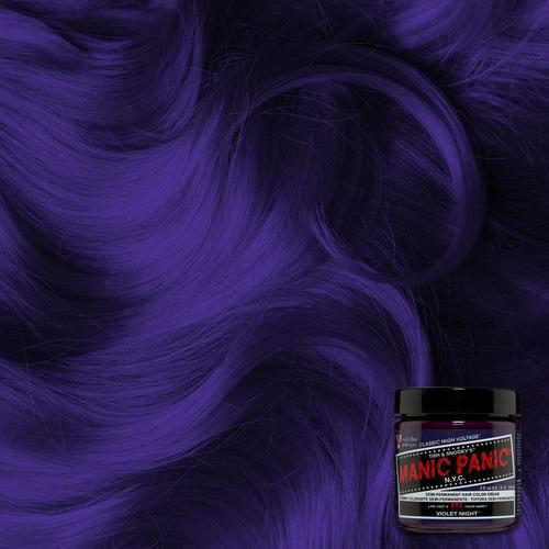 צבע בסיס מים מאניק פאניק - MANIC PANIC Violet Night