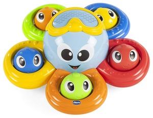 צעצוע אמבט למשחק התאם צורה וצבע בילי התמנון - Billy The Octopus