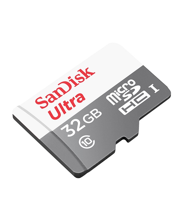 כרטיס זיכרון Ultra MicroSDXC של חברת SanDisk בנפח 32GB מהירות Class 10