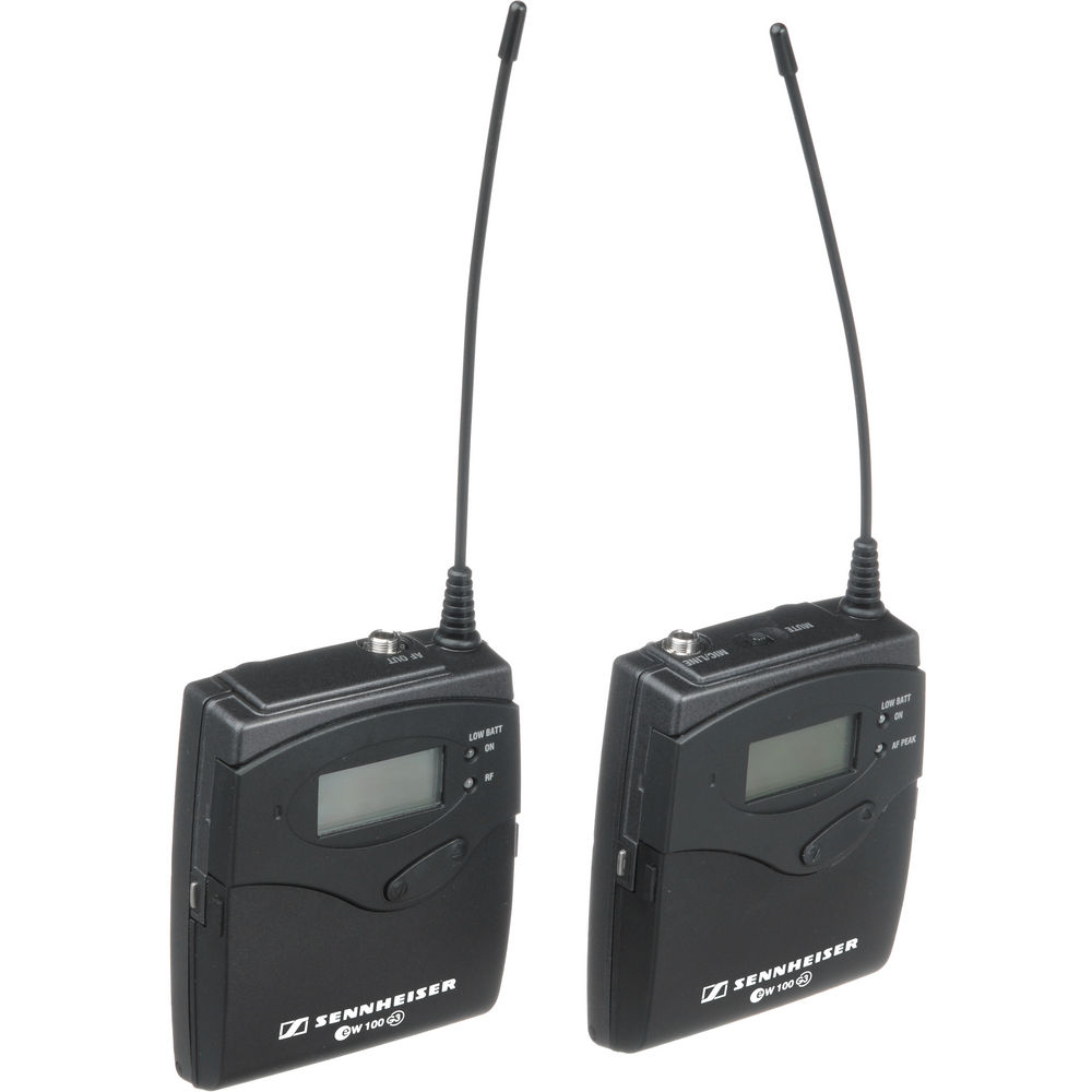 מיקרופון אלחוטי עם משדר+מקלט Sennheiser ew 112-p G3 with ME2 Lavalier Mic