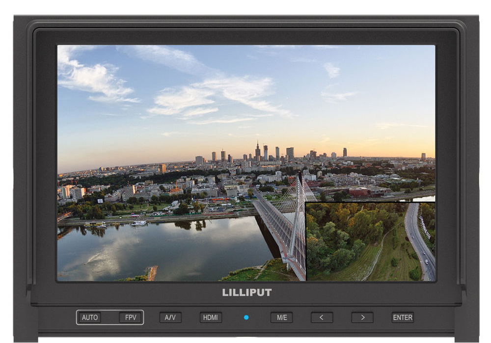 מסך Lilliput 7" 339 LCD Monitor HDMI