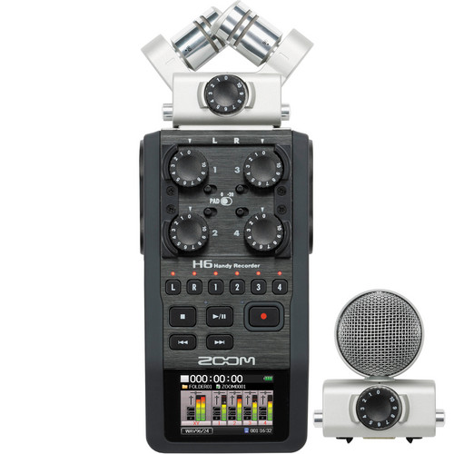 מכשיר הקלטה נייד מקצועי Zoom H6