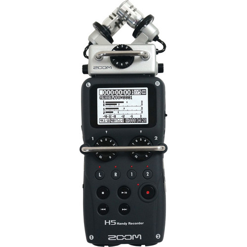 מקליט סאונד נייד מקצועי קומפקטי Zoom H5