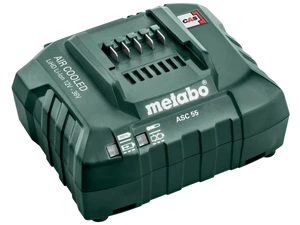 מטען מקורי לסוללות ליתיום Metabo ASC 145