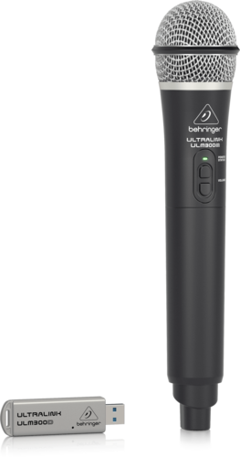 מיקרופון אלחוטי ידני בממשק USB מדגם Behringer ULM300USB