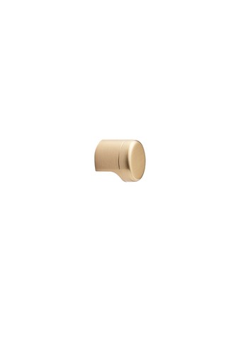 ידית כפתור Point פליז מוברש 