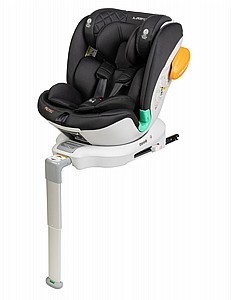 מושב בטיחות מסתובב 360 I PROTEC-ספורט ליין תקן I-Size מושב בטיחות מפואר עם רגלית תמיכה 4 ב-1