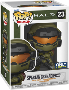 POP Games:HaloInfinite- Noble Defender Variant w/W (אקסקלוסיבי מדבקה כסופה) Funko