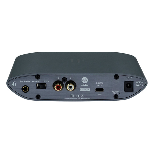 ממיר DAC ומגבר אוזניות שולחני iFi audio ZEN DAC V3