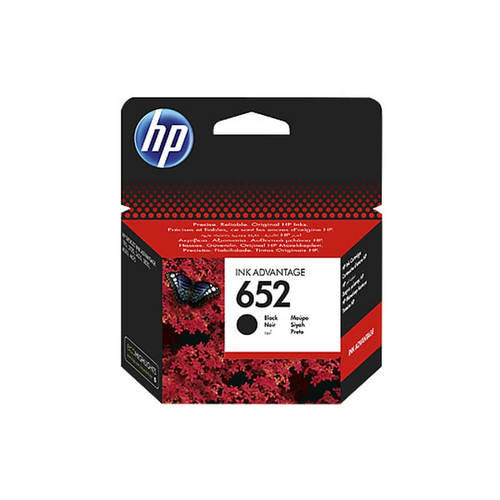 ראש דיו שחור מקורי למדפסת HP דגם F6V25AE 652