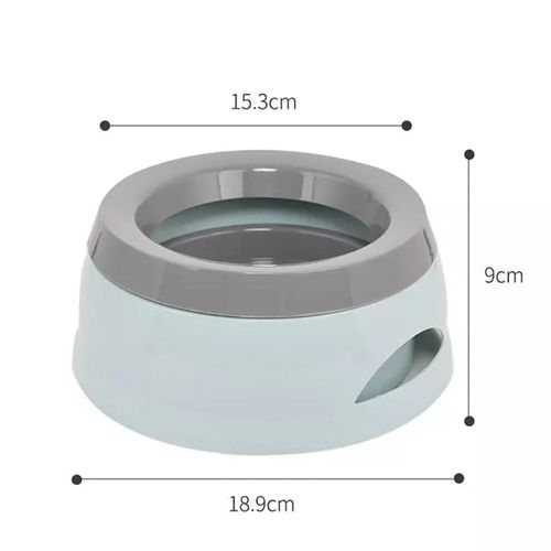 קערת מים AntiSpill 0.5 ליטר לכלבים וחתולים