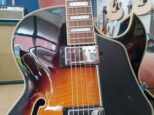 Ibanez AKJ95-VYS Artcore Expressionist Vintage Yellow Sunburst 2013