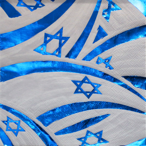 מפיות יום העצמאות דגם 'דגלי ישראל'
