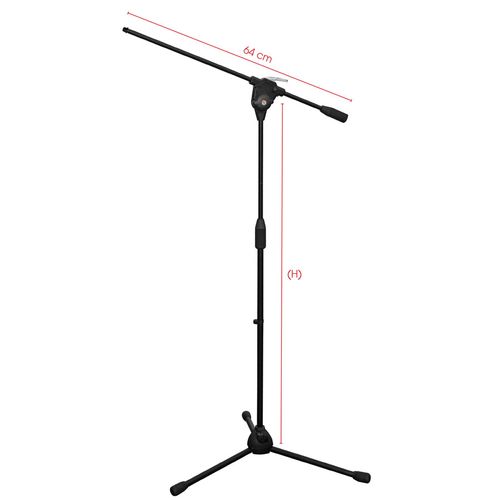 זוית נוספת Bespeco Professional Microphone Boom Stand 